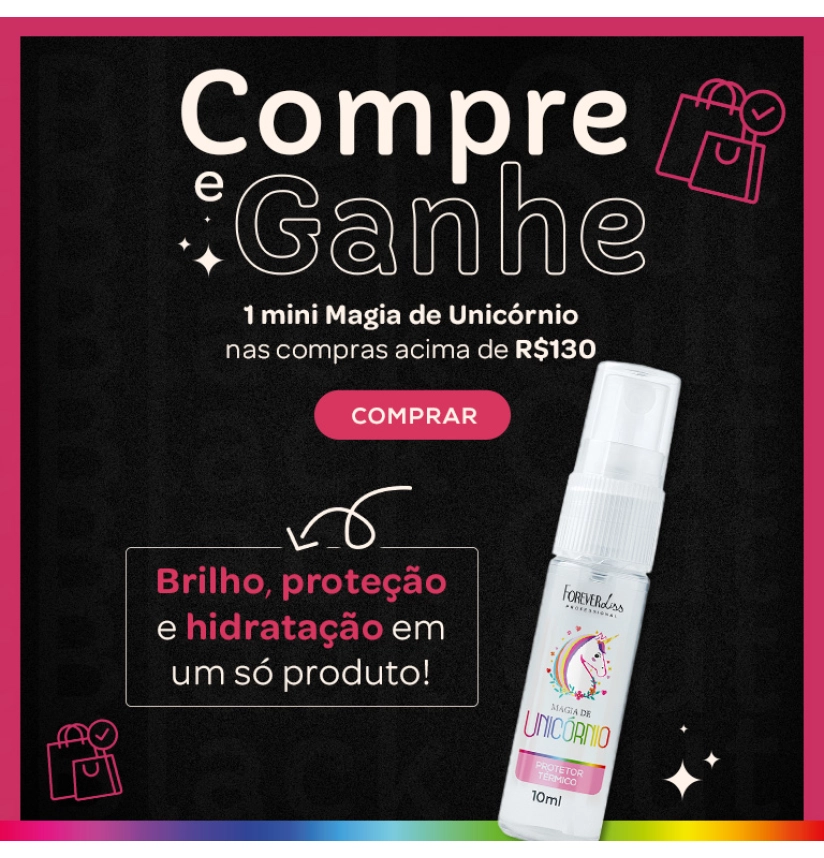 Subcampanha black out compre e ganhe mini magia acima de 130 Banner Subcampanha black out compre e ganhe mini magia acima de 130