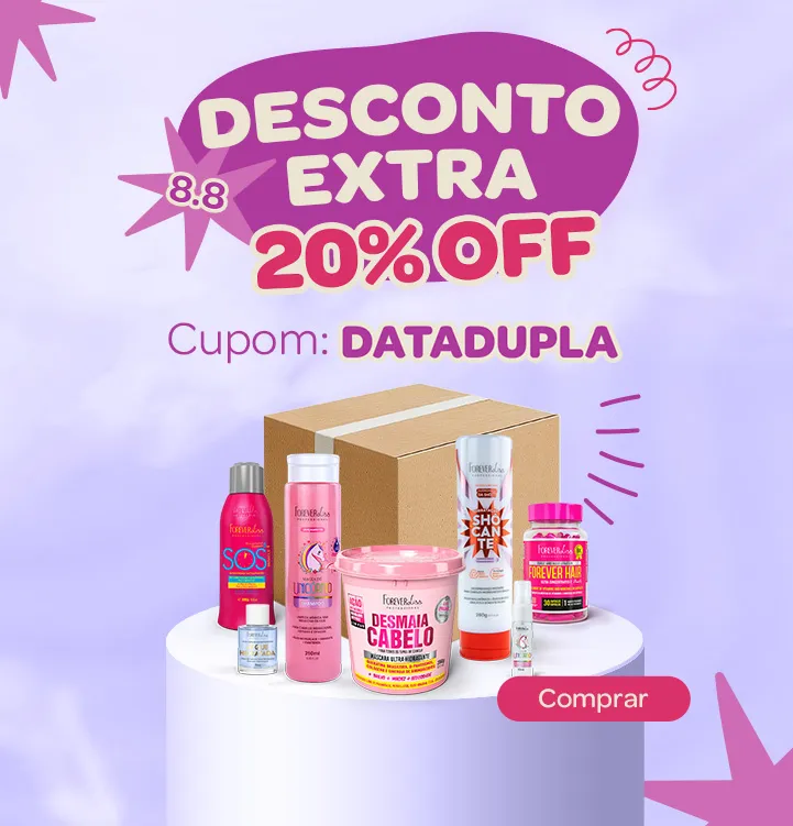 Banner 08/08 Desconto Extra - 20% OFF Cupom: DATADUPLA Valor Mínimo R0