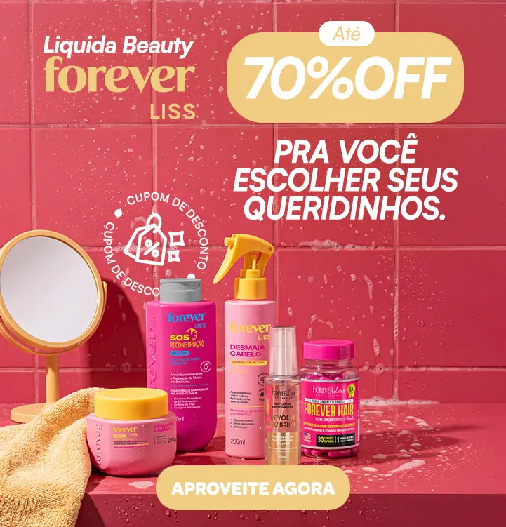 Liquida Beauty Queridinhos com até 70% OFF Banner Liquida Beauty Queridinhos com até 70% OFF