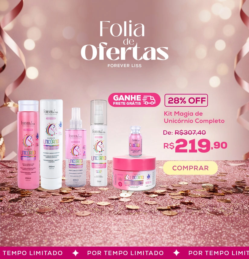 Banner Folia de Ofertas - Kit Completo Magia de Unicórnio 