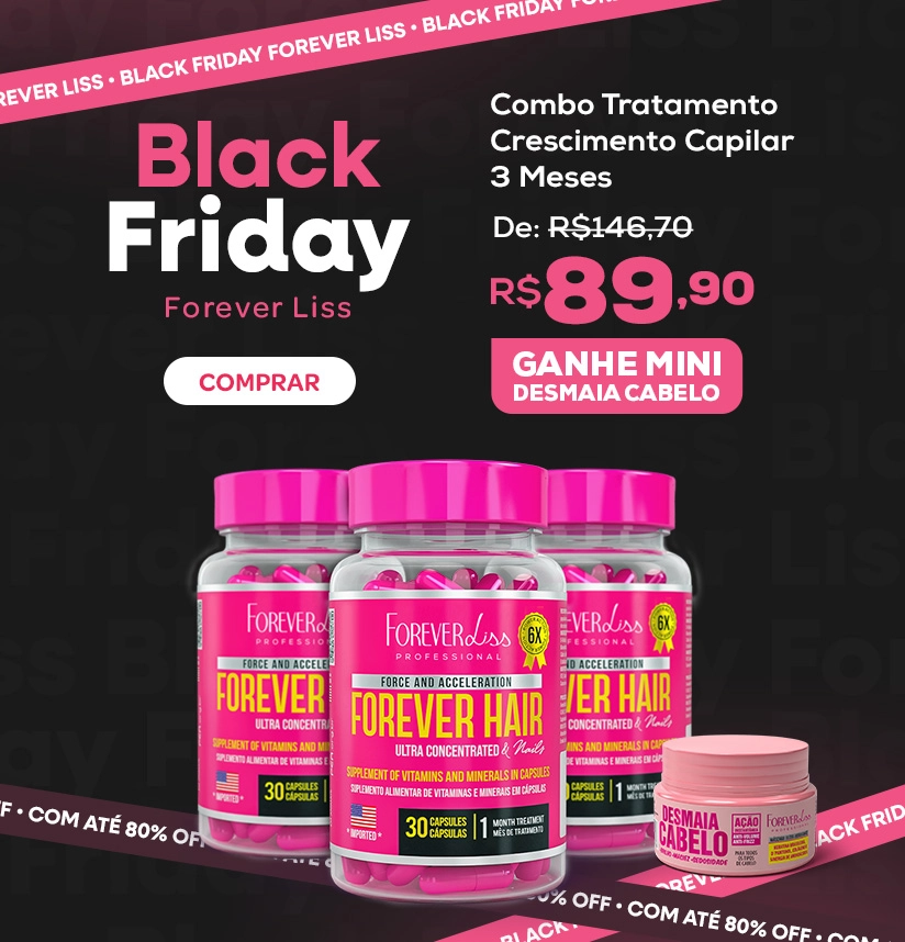 Banner Black Friday - Forever Hair