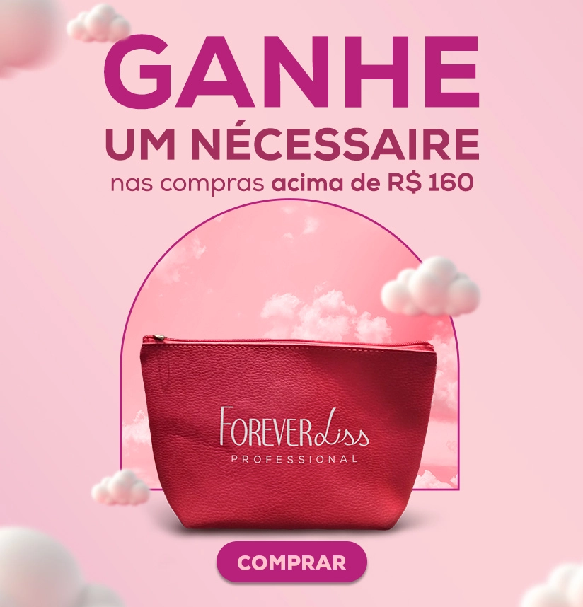 Banner Ganhe necessaire em compras acima de R$ 160,00 (vermelha)