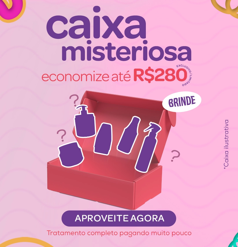Banner Caixa Misteriosa Forever Liss