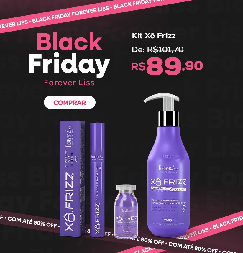 Banner Black Friday - Xo Frizz
