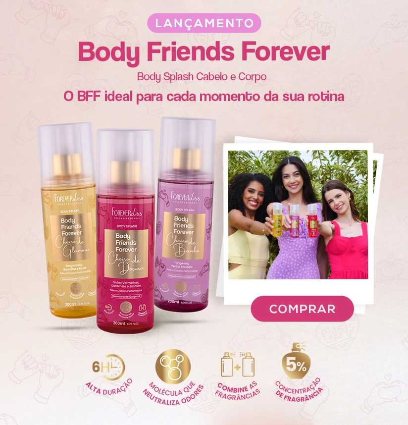 Banner Lançamento Body Splash - BFF Banner Banner Lançamento Body Splash - BFF