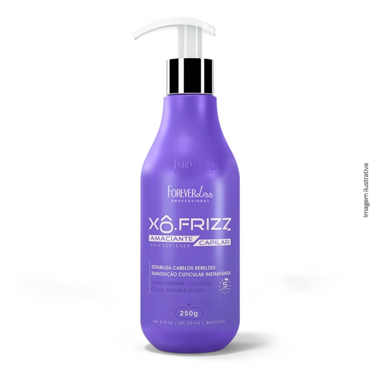 Produto Amaciante Capilar Xô Frizz Forever Liss 250g