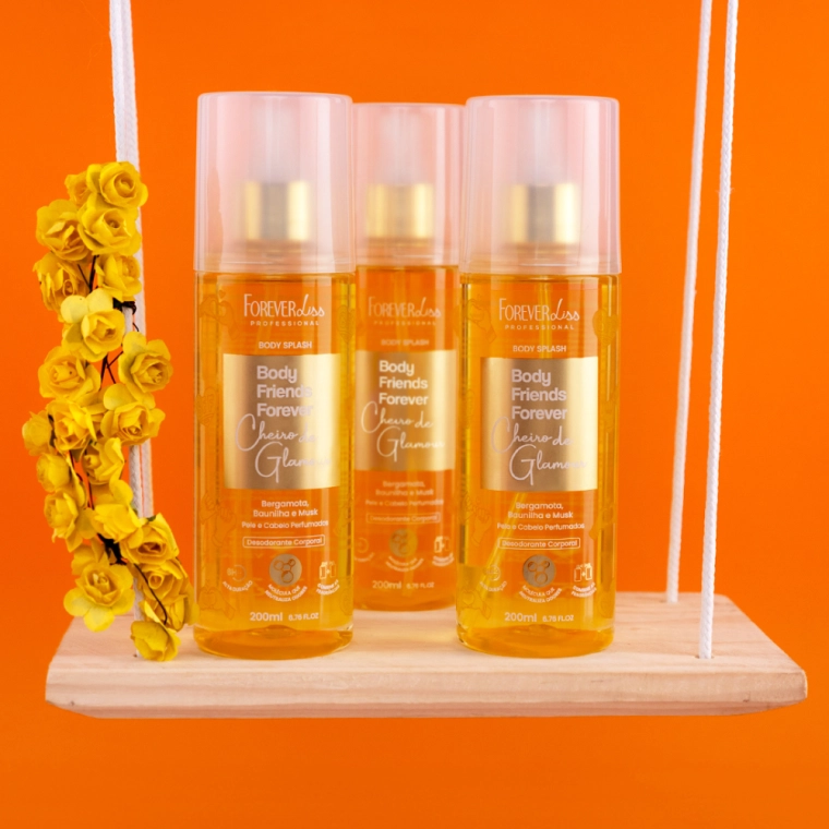 Produto Body Splash BFF Cheiro de Glamour Forever Liss 200ml