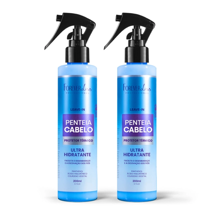 Produto Combo 2 Penteia Cabelo Ultra Hidratante Forever Liss 200ml