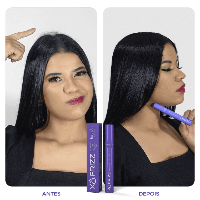 Produto Combo 2 Xô Frizz Modelador de Fios Forever Liss