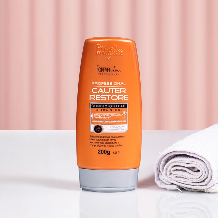 Produto Condicionador Cauterização Cauter Restore Forever Liss 200g