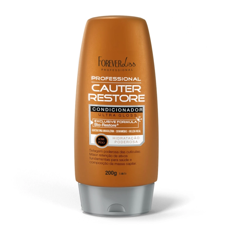 Produto Condicionador Cauterização Cauter Restore Forever Liss 200g
