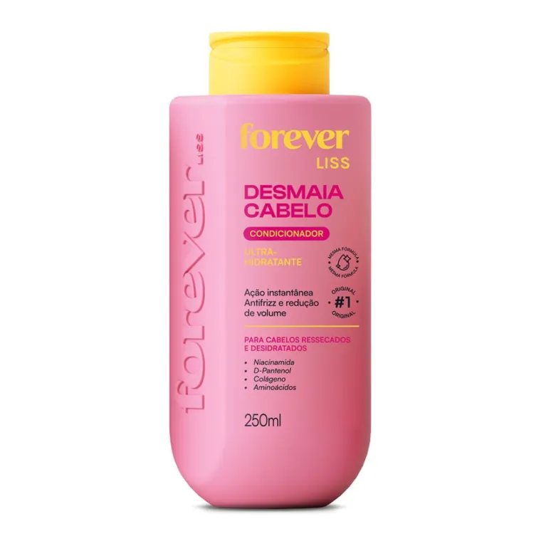 Condicionador Desmaia Cabelo Forever Liss 250ml Produto Condicionador Desmaia Cabelo Forever Liss 250ml