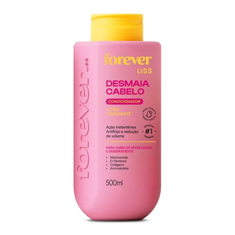 Condicionador Desmaia Cabelo Forever Liss 500ml Produto Condicionador Desmaia Cabelo Forever Liss 500ml
