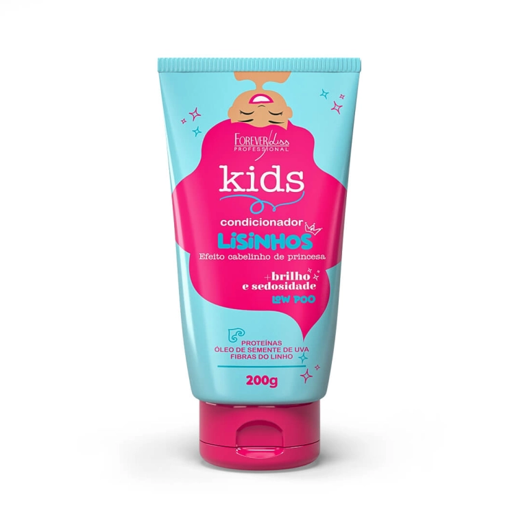 Produto Condicionador Infantil Lisinhos Forever Kids 200g