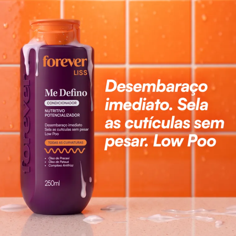 Produto Condicionador Nutritivo Me Defino Forever Liss 250ml
