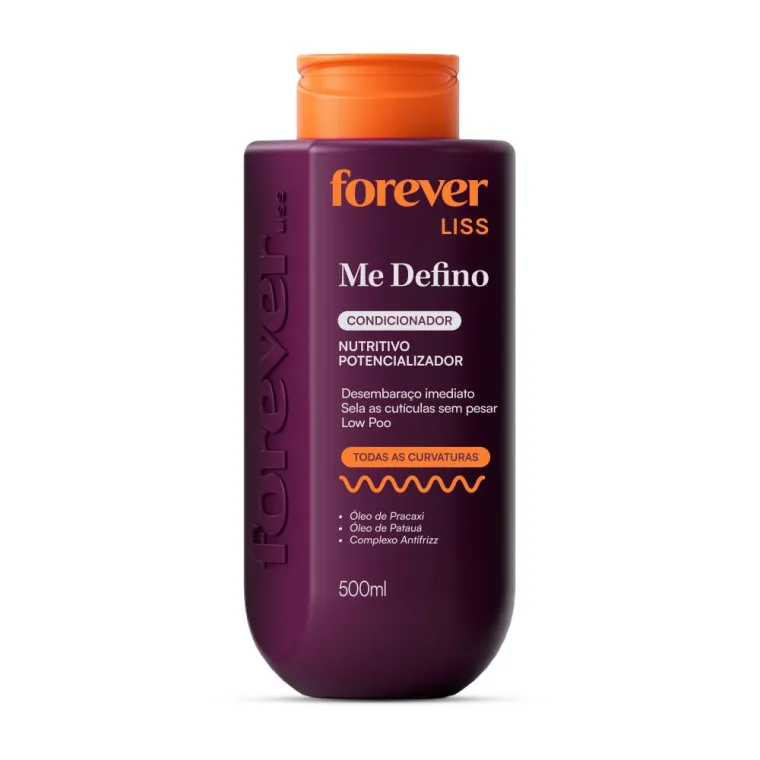 Produto Condicionador Nutritivo Me Defino Forever Liss 500ml