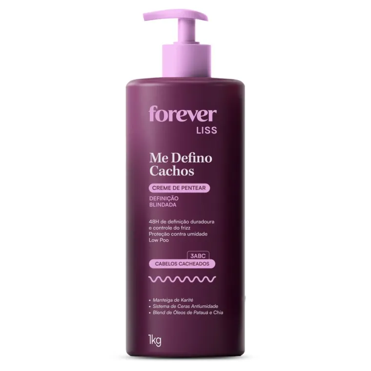 Produto Creme de Pentear Me Defino Cachos Forever Liss 1kg