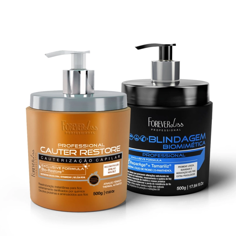 Produto Kit Cauter Restore + Blindagem Biomimética 500g