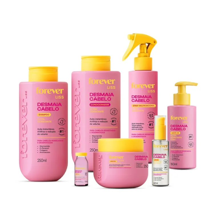 Produto Kit Completo Desmaia Cabelo Forever Liss