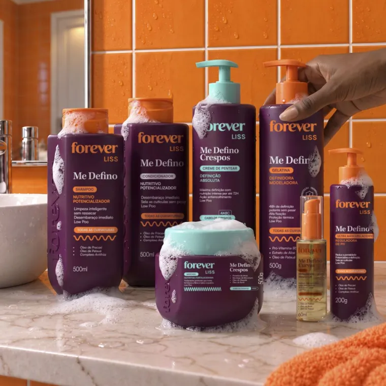 Produto Kit Completo Me Defino Crespos Forever Liss