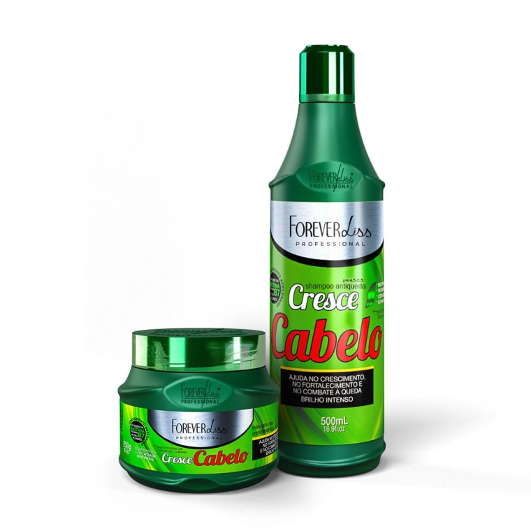 Produto Kit Cresce Cabelo Crescimento Acelerado Forever Liss