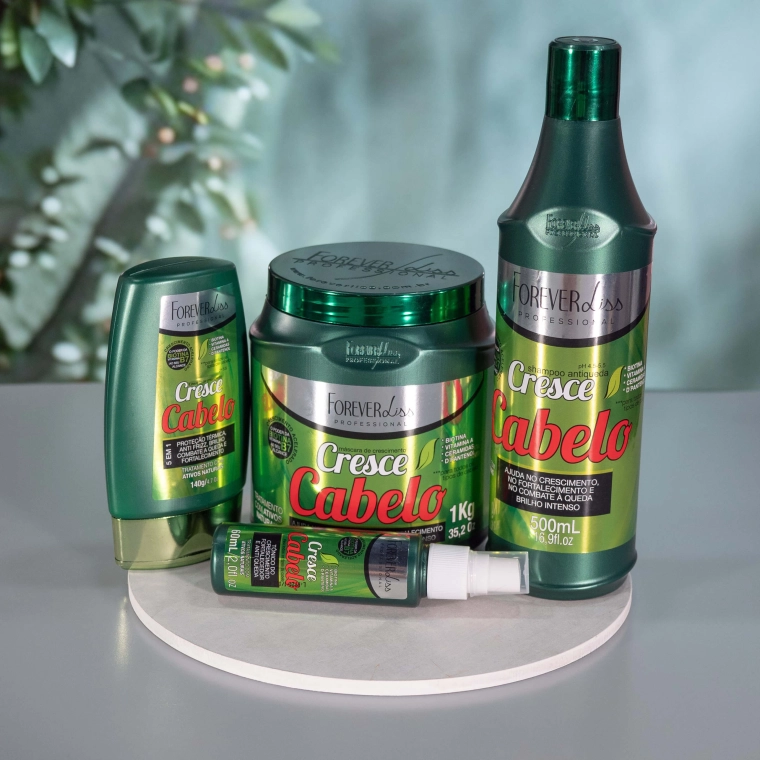 Produto Kit Cresce Cabelo Forever Liss Completo Profissional