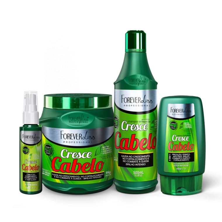 Produto Kit Cresce Cabelo Forever Liss Completo Profissional