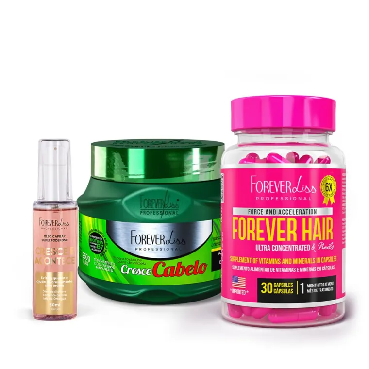 Produto Kit Crescimento Poderoso Forever Liss
