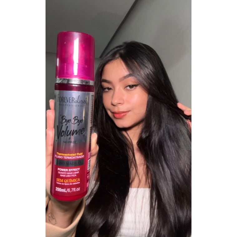 Produto Kit Desmaia Cabelo 350g com Bye Bye Volume Forever Liss