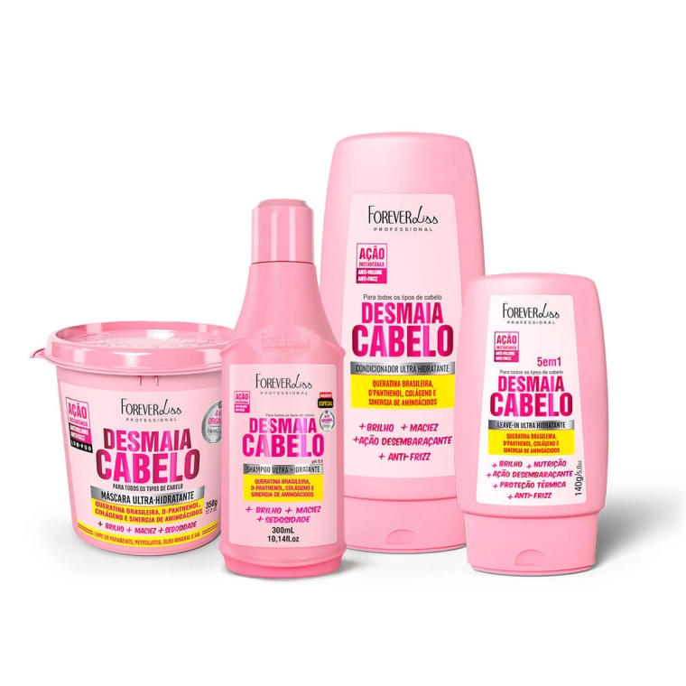 Produto Kit Desmaia Cabelo Forever Liss