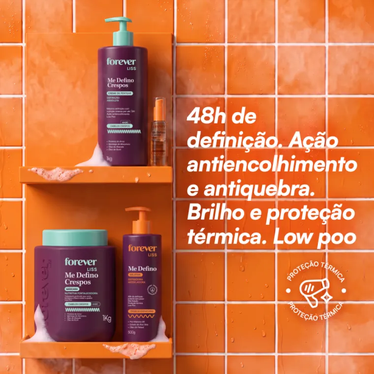 Kit Especial Me Defino Crespos Forever Liss Produto Kit Especial Me Defino Crespos Forever Liss