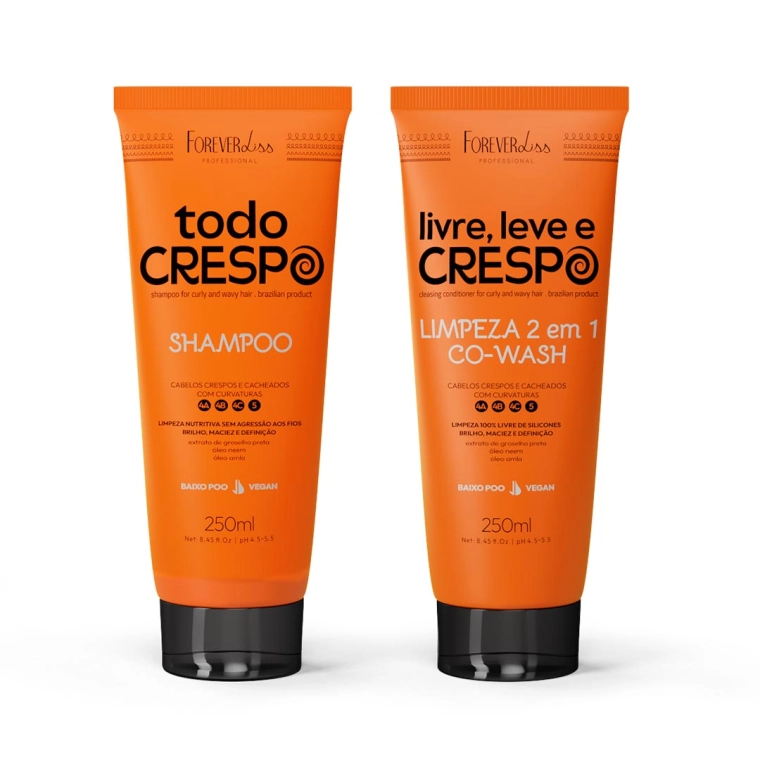 Produto Kit Limpeza do Crespo Forever Liss