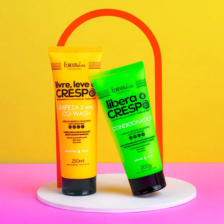 Produto Kit Livre Leve e Crespo Forever Liss