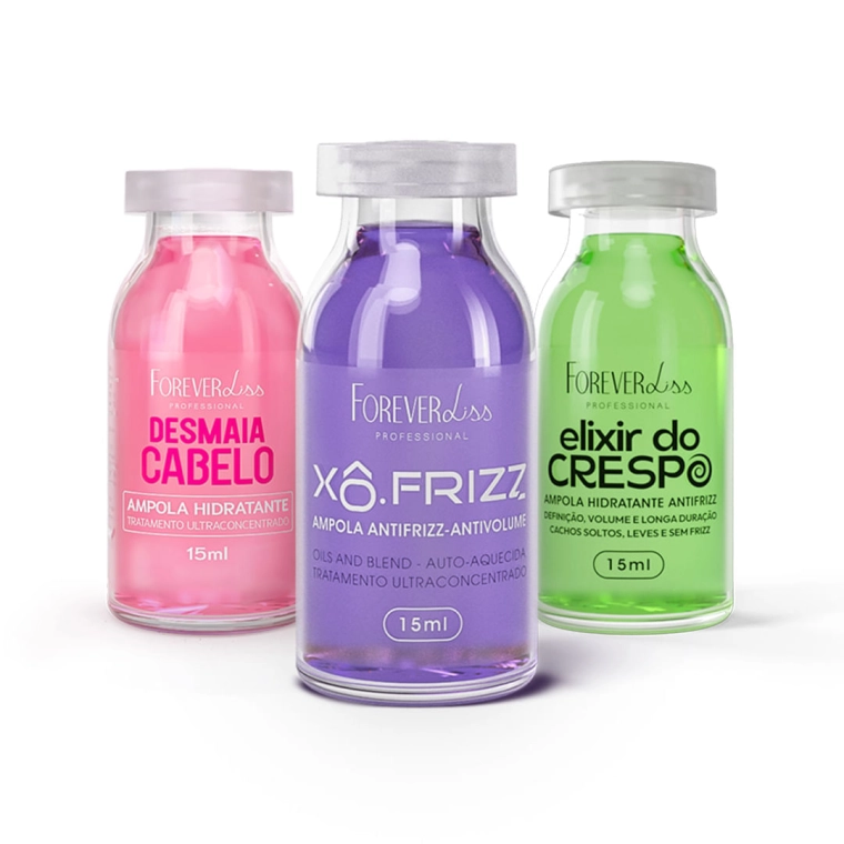 Produto Kit Máscaras Líquidas De Nutrição Ultra Concentradas
