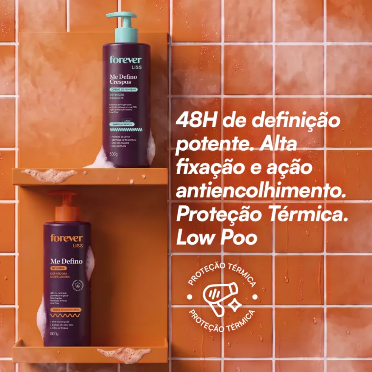 Kit Me Defino Crespos Forever Liss Produto Kit Me Defino Crespos Forever Liss