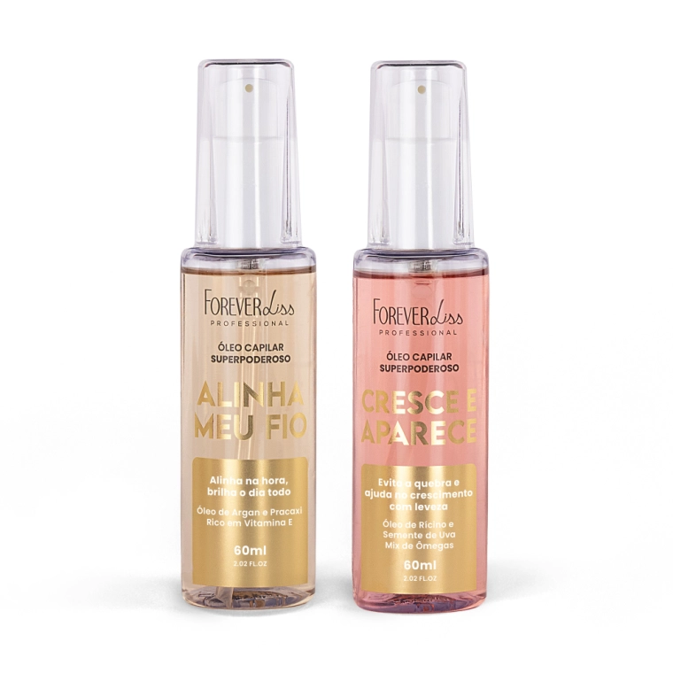 Produto Kit Óleos Capilares Superpoderosos Alinhamento e Crescimento Forever Liss