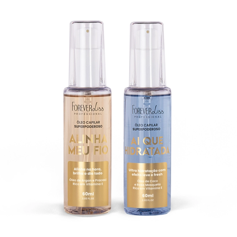 Produto Kit Óleos Capilares Superpoderosos Alinhamento e Hidratação Forever Liss 