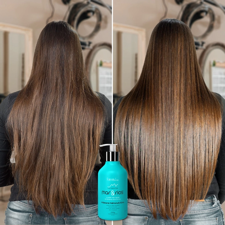 Produto Kit Shampoo Condicionador e Máscara Mar&Rios Forever Liss