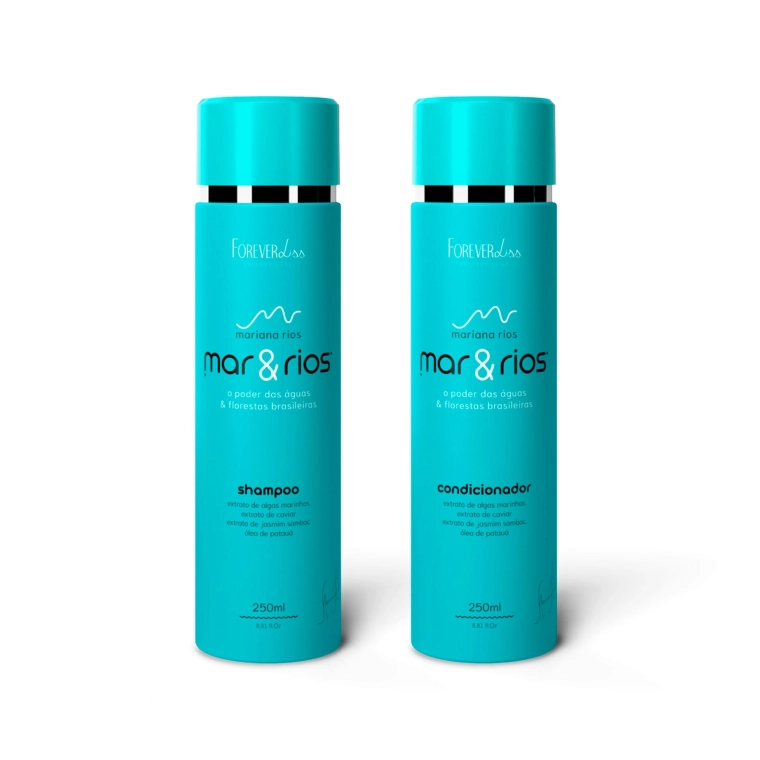 Produto Kit Shampoo e Condicionador Mar&Rios Forever Liss
