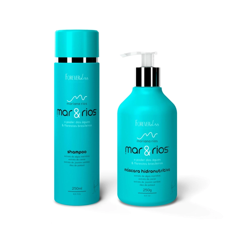 Produto Kit Shampoo e Máscara Mar&Rios Forever Liss