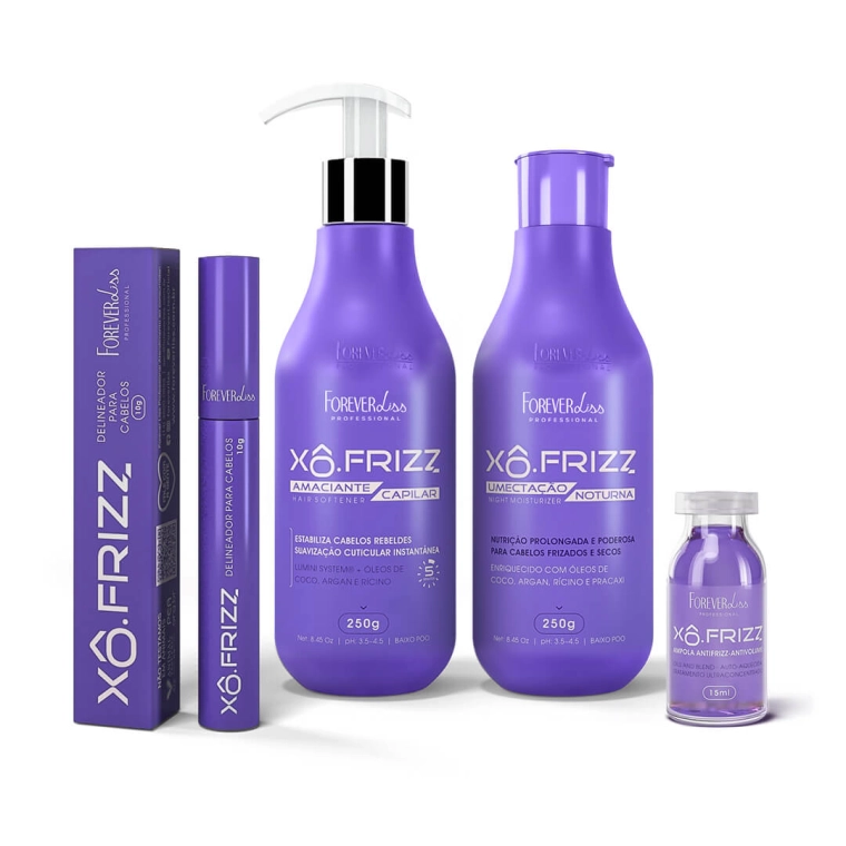 Produto Kit Xô Frizz Completo Forever Liss
