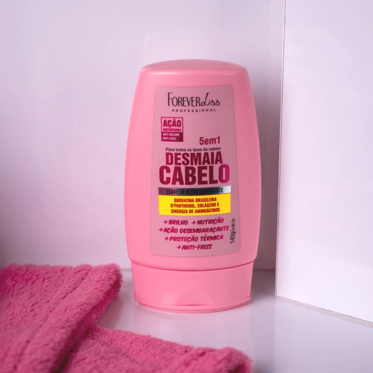 Produto Leave-in Desmaia Cabelo 5 em 1 Forever Liss 140g