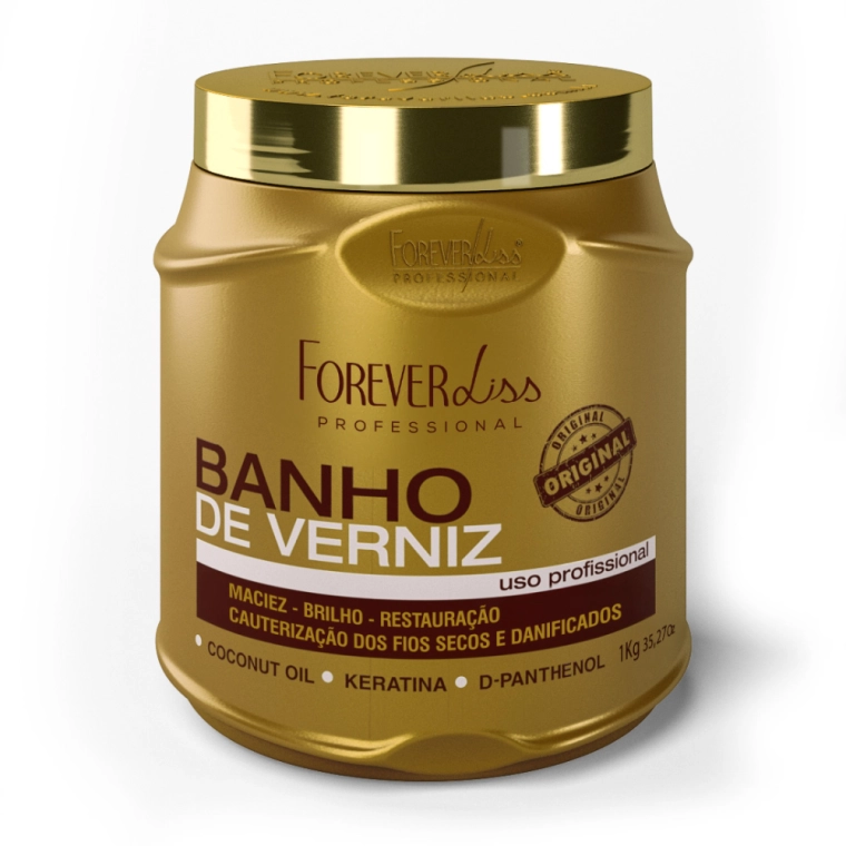 Produto Máscara Banho de Verniz Forever Liss 1Kg