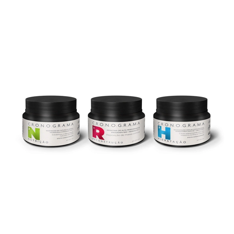 Produto Mini Cronograma Capilar Forever Liss 40g Cada