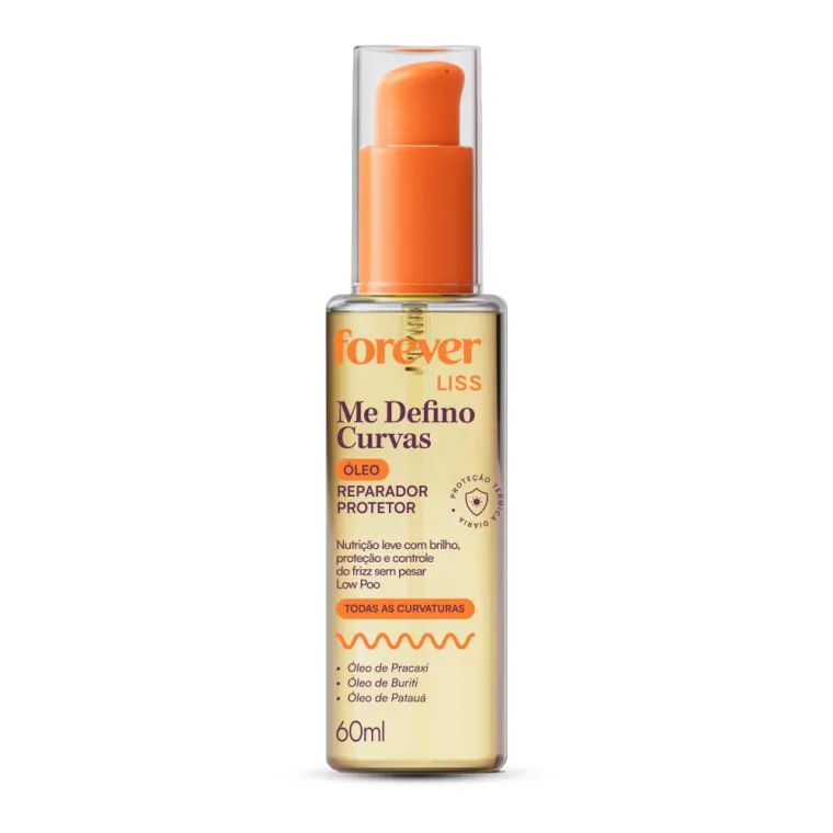 Óleo reparador Me Defino Forever Liss 60ml Produto Óleo reparador Me Defino Forever Liss 60ml