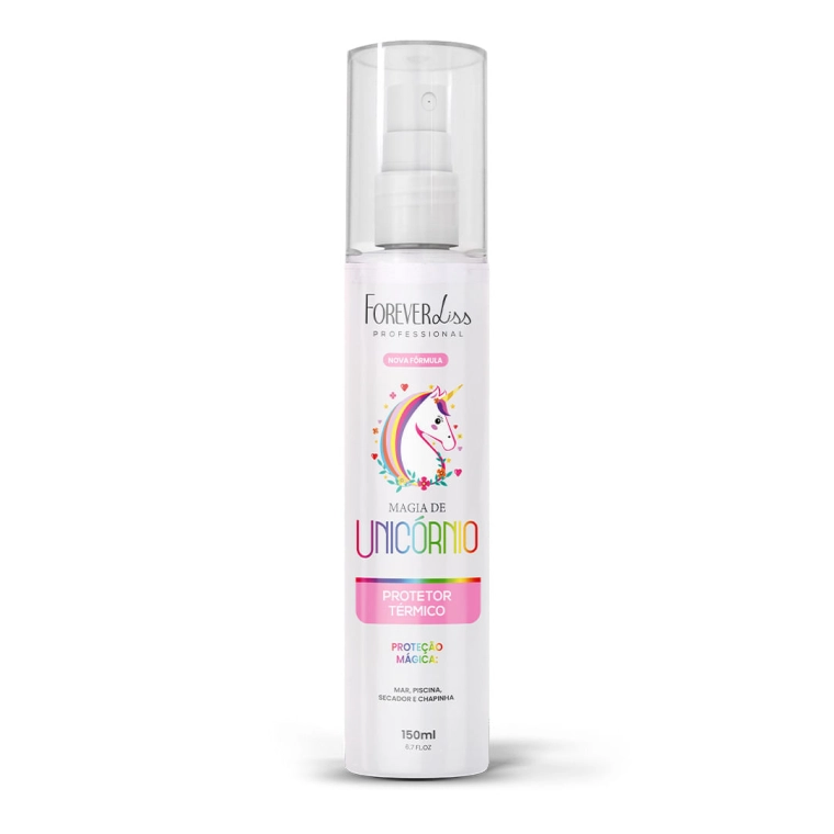 Produto Protetor Térmico Magia de Unicórnio Forever Liss 150ml