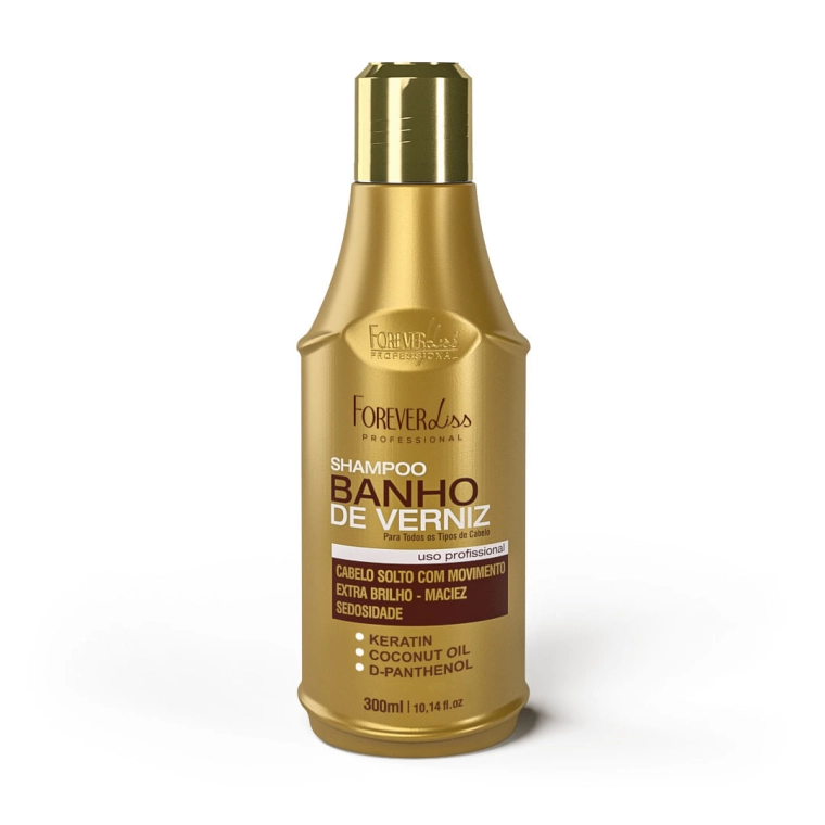 Produto Shampoo Banho de Verniz Forever Liss 300ml