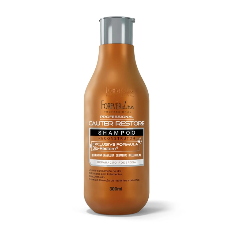 Produto Shampoo Cauterização Cauter Restore Forever Liss 300ml