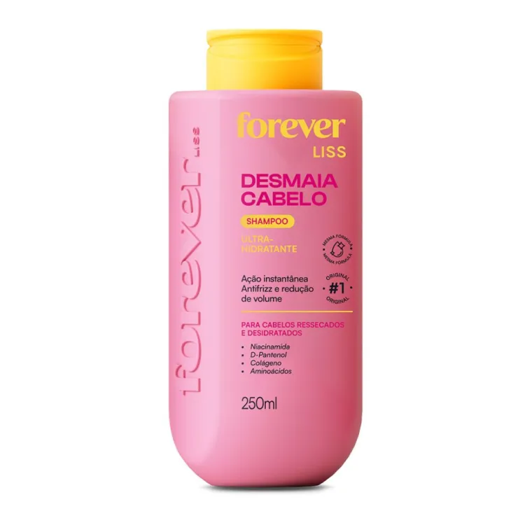 Shampoo Desmaia Cabelo Forever Liss 250ml Produto Shampoo Desmaia Cabelo Forever Liss 250ml