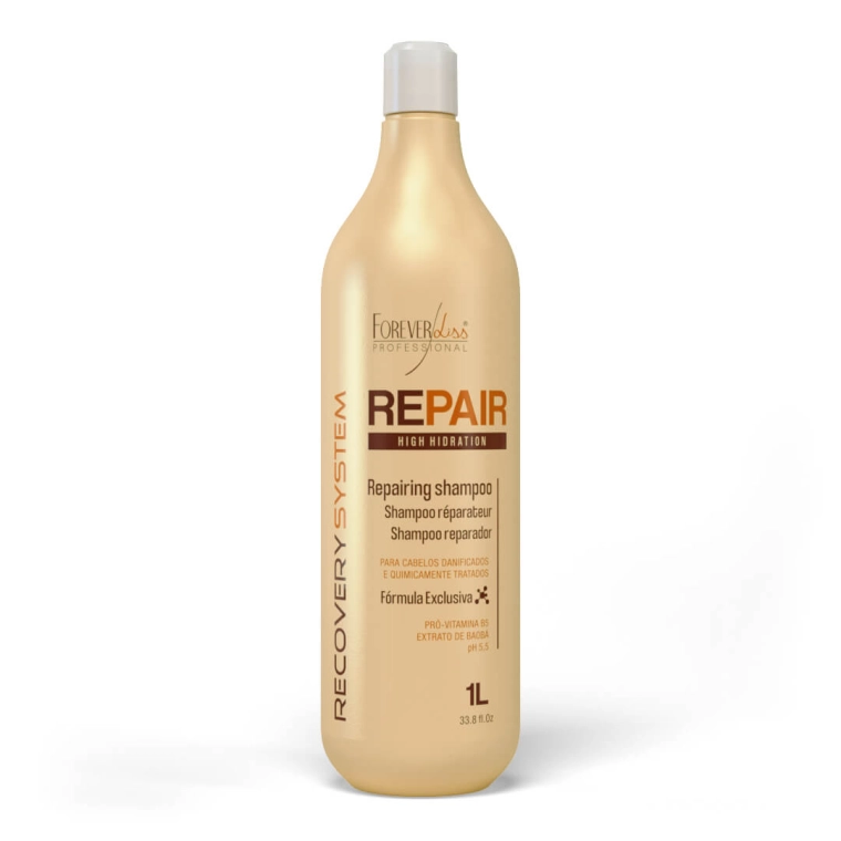 Produto Shampoo Reparador Force Repair Forever Liss 1 litro